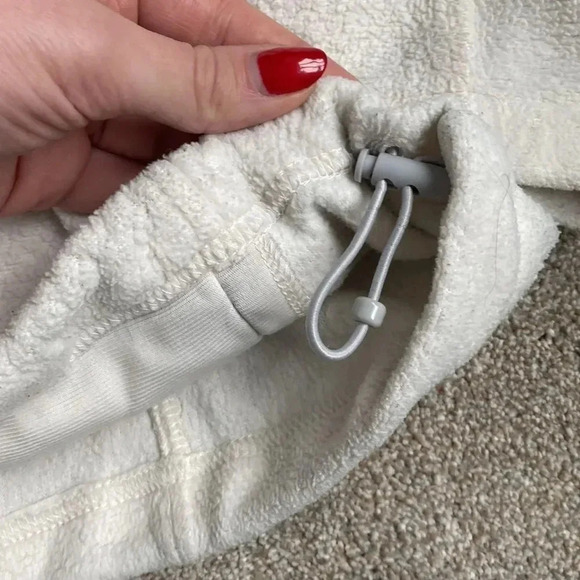 Columbia Sportswear Fleece Full Zip Up Jacket White Plush Pearl Size L - Picture 11 of 14